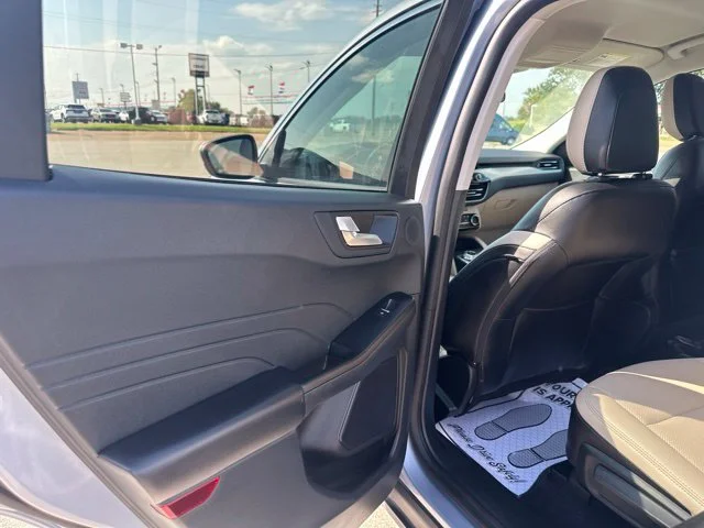 Used 2022 Blue Silver Metallic Ford SEL image 30