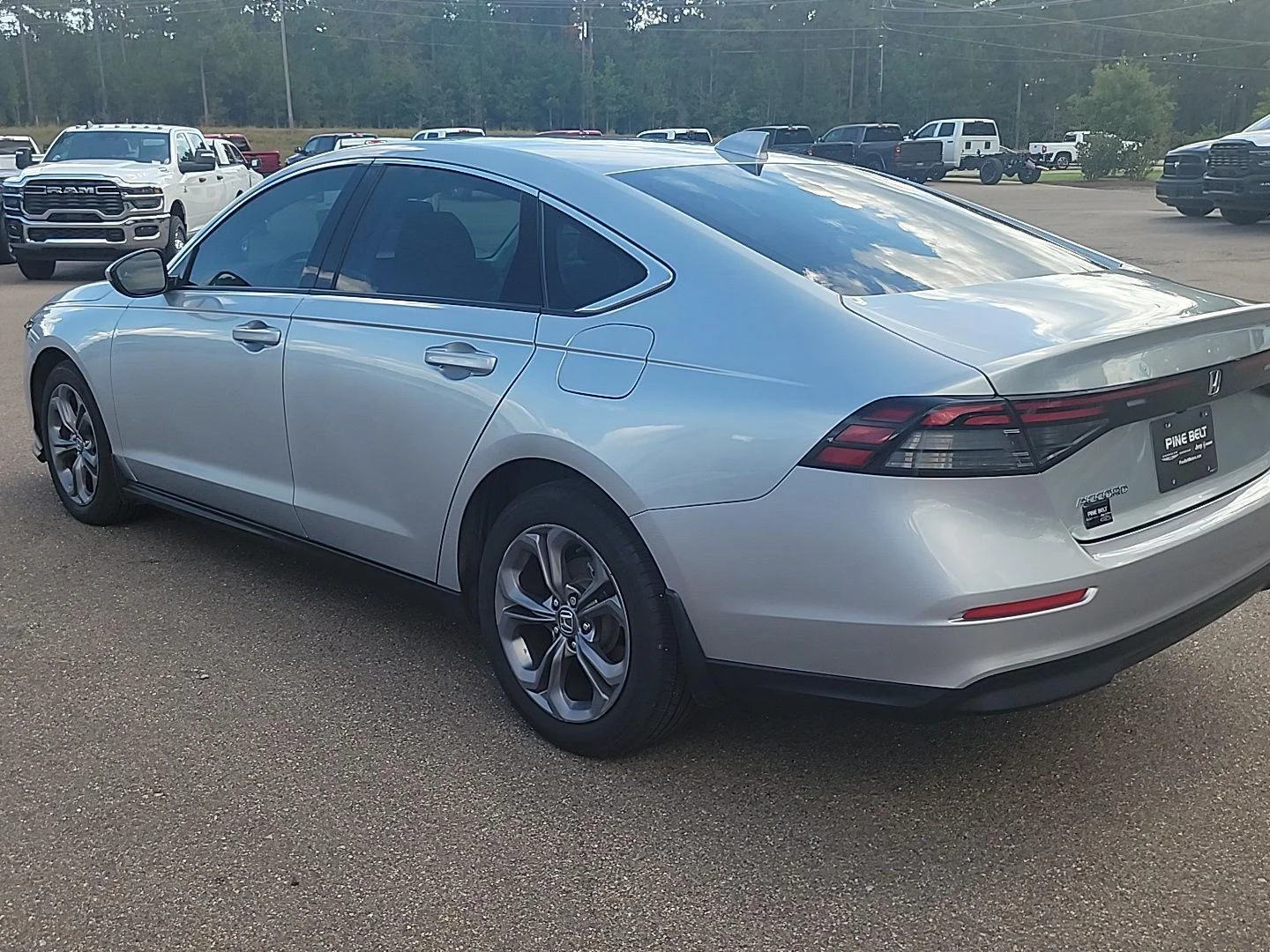 Used 2024 Solar Silver Metallic Honda EX image 10
