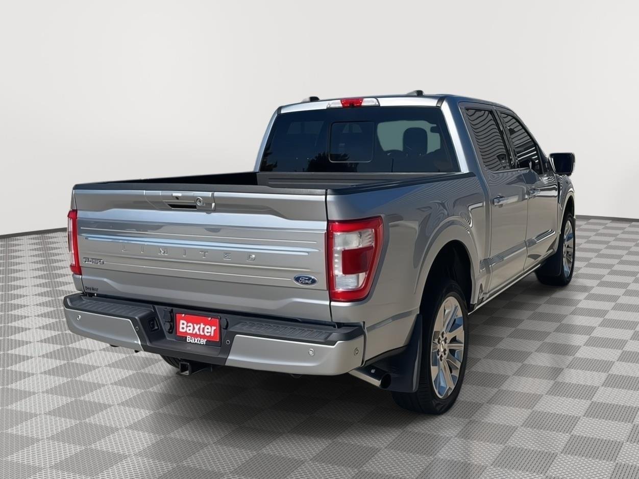 Certified Used 2021 Iconic Silver Ford Limited image 3