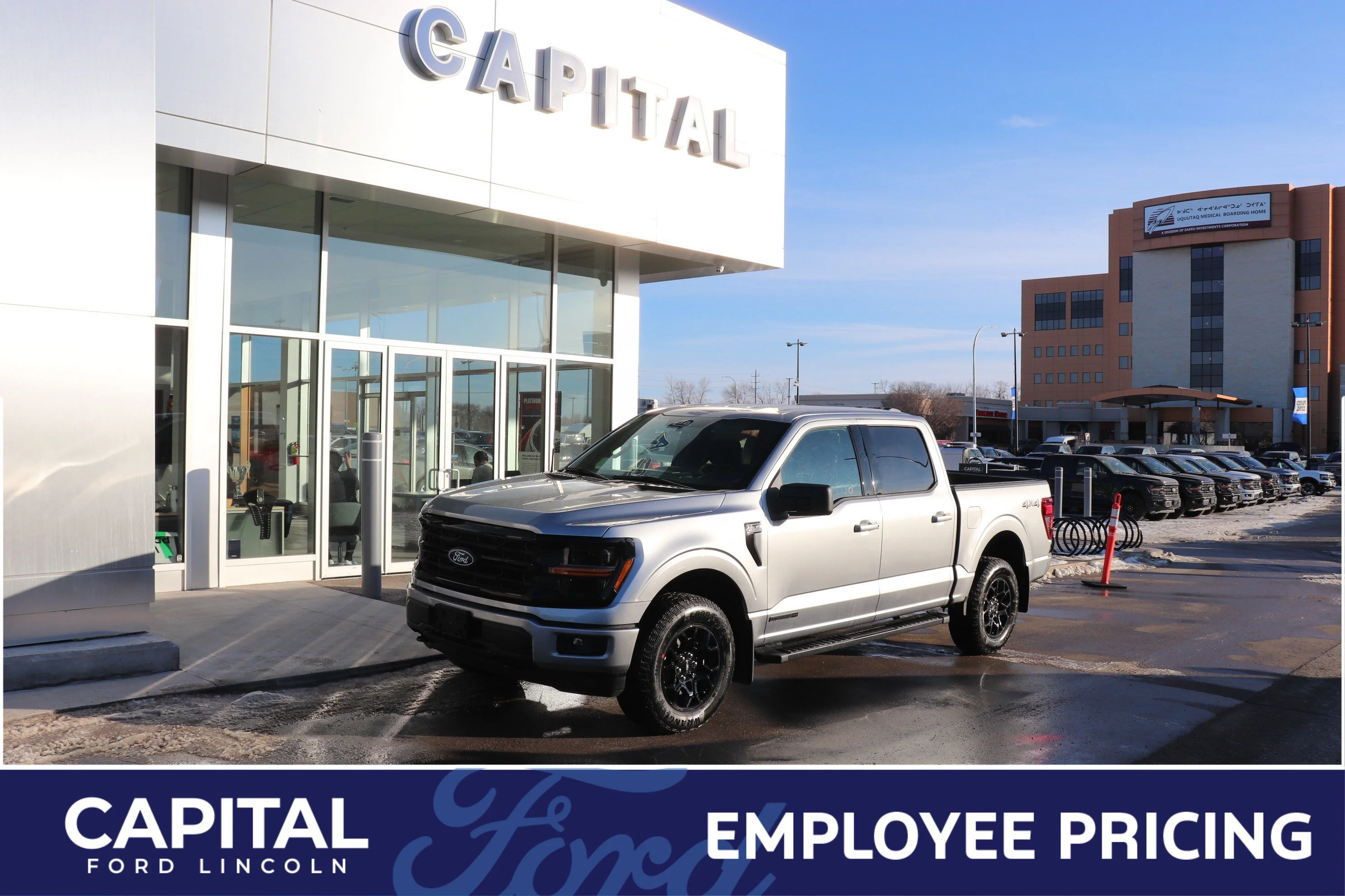 New 2026 ICONIC SILVER METALLIC Ford XLT image 1