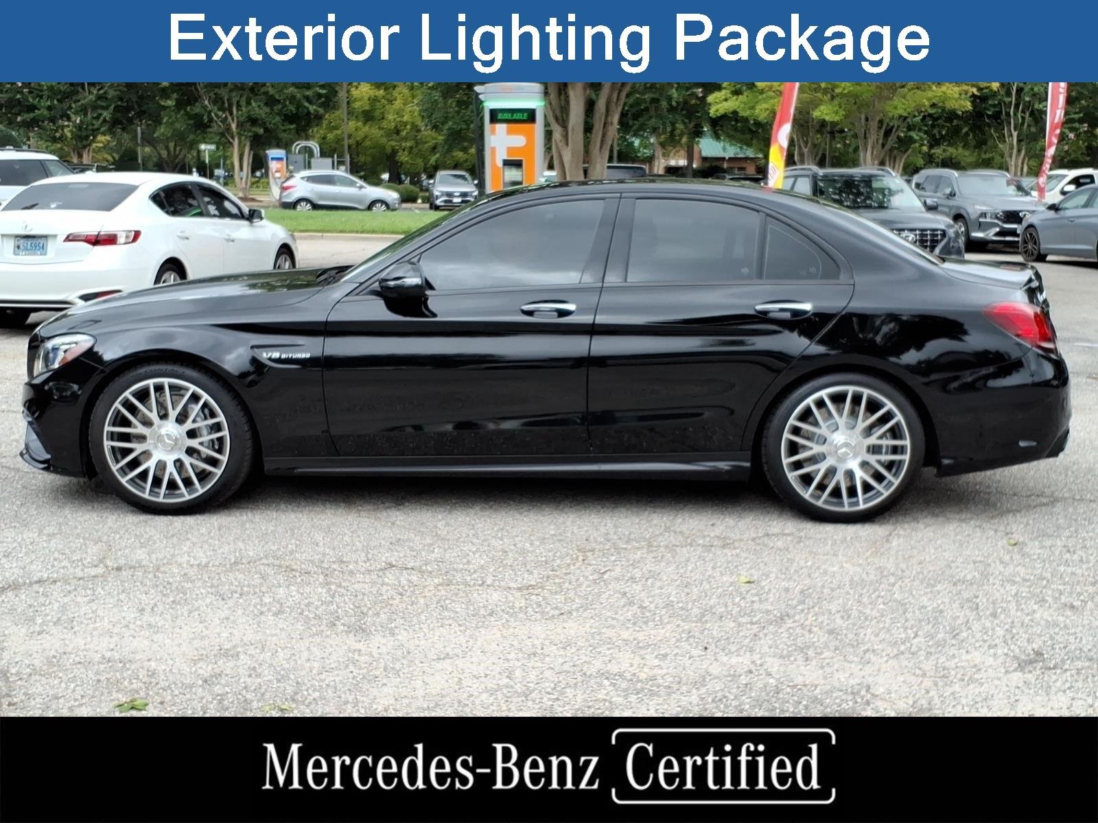 Used 2021 Black Mercedes-Benz AMG® C 63 image 3