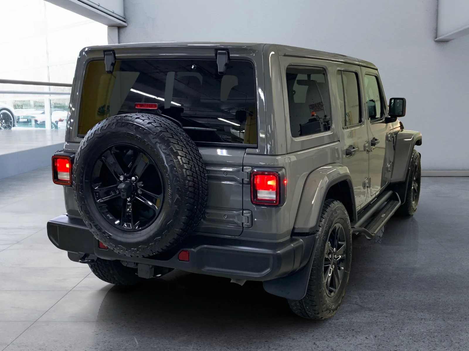 Used 2023 Sting Grey Jeep Sahara Altitude image 5