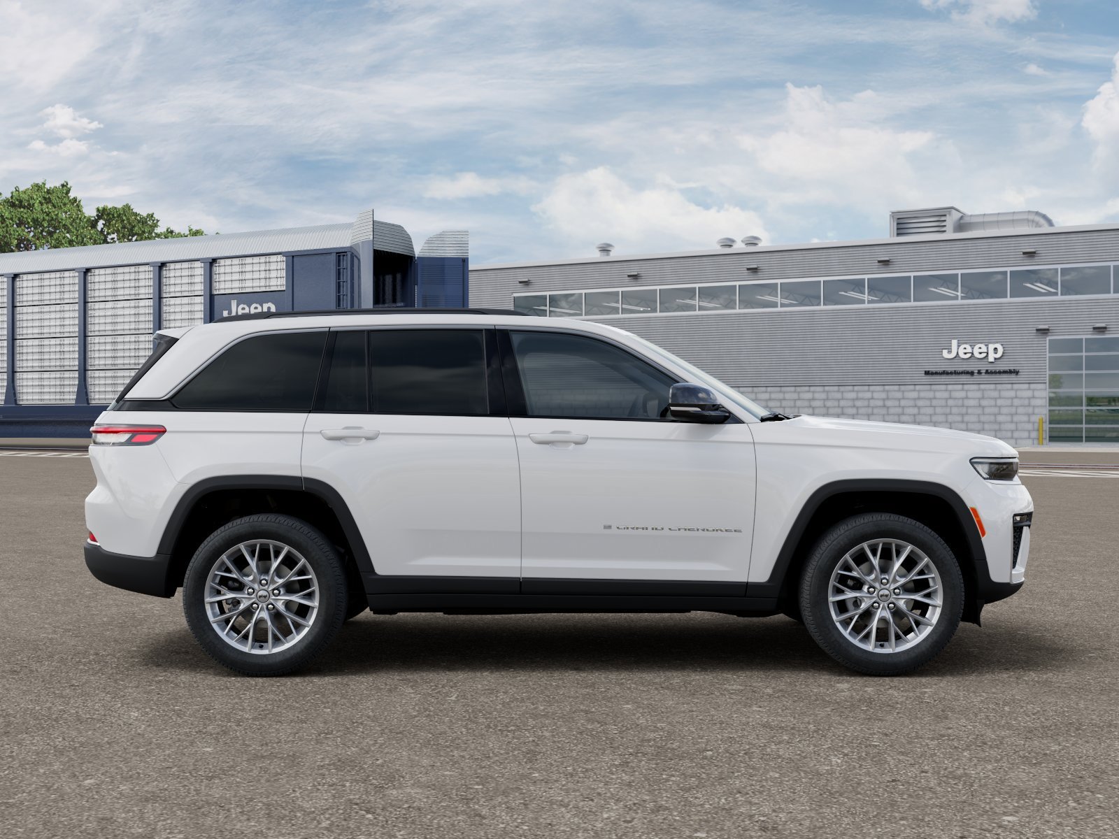 New 2027 Bright White Clear-Coat Paint Jeep Limited image 21