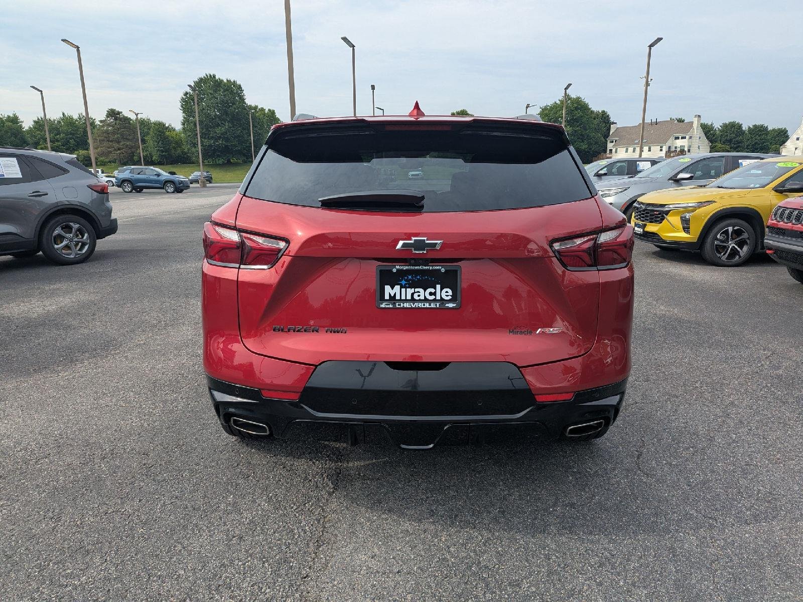 Used 2021 Cherry Red Tintcoat Chevrolet RS image 6
