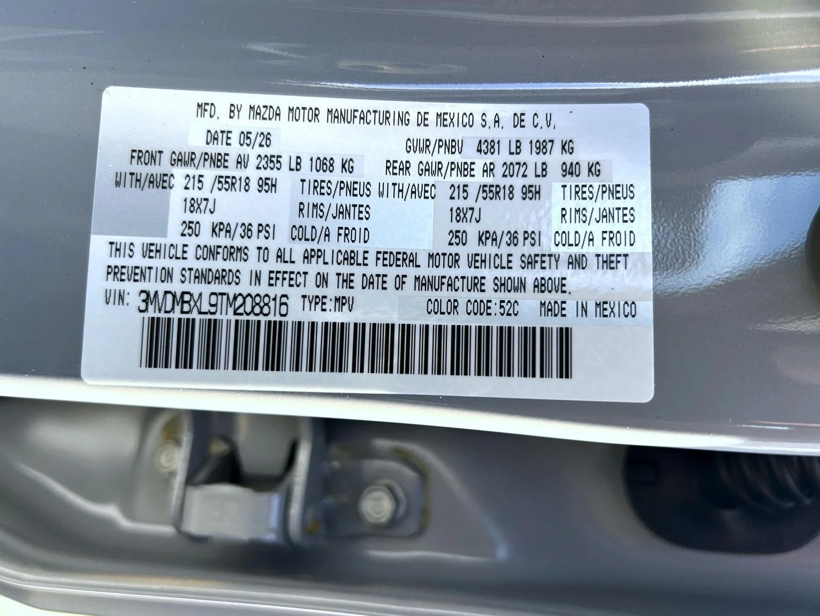 New 2026 Gray Mazda 2.5 S Aire Edition image 26