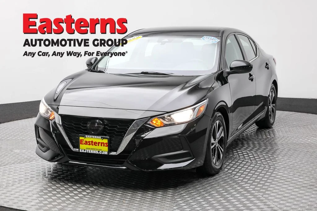 Used 2022 Black Nissan SV image 1