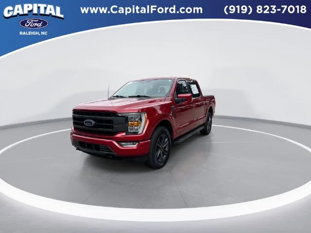 Used 2023 Red Ford Lariat image 4