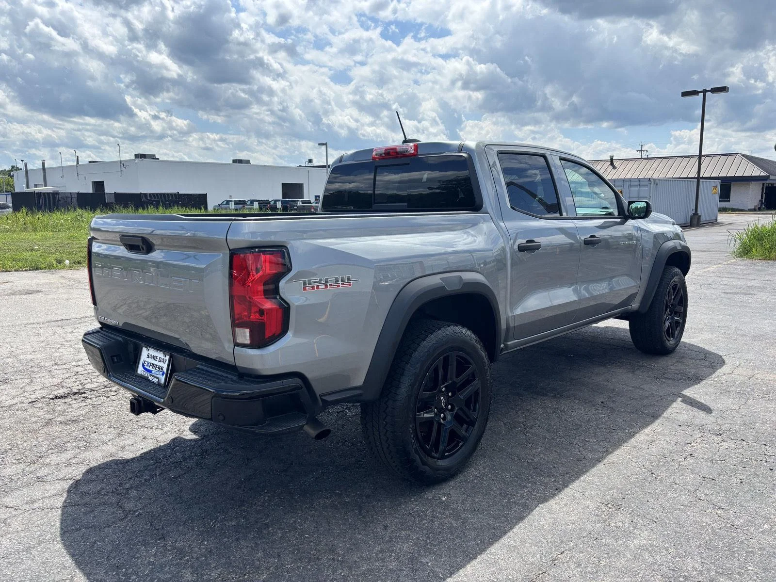 Used 2024 Sterling Gray Metallic Chevrolet Trail Boss image 7