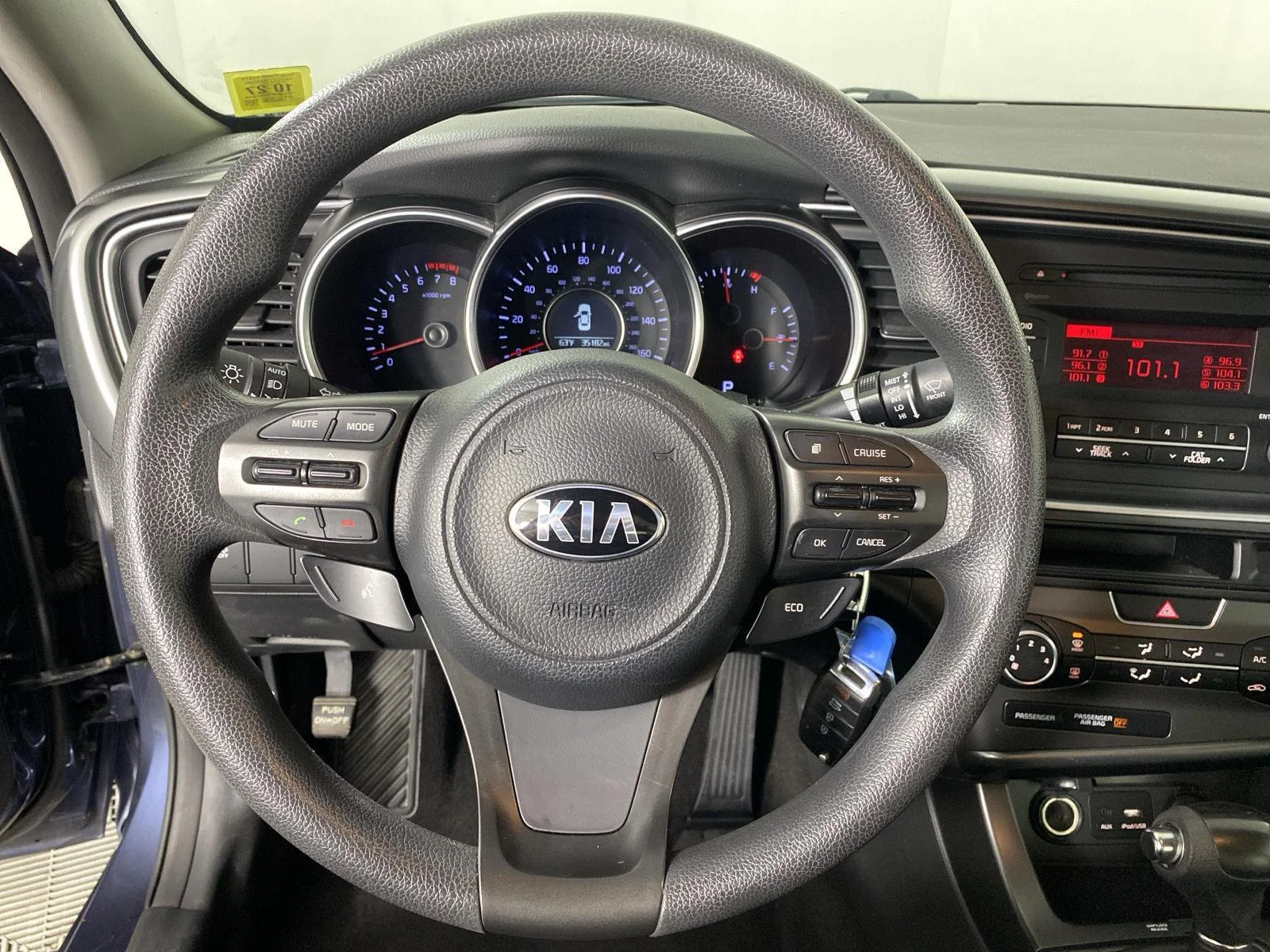 Used 2015 Smokey Blue Kia LX image 13