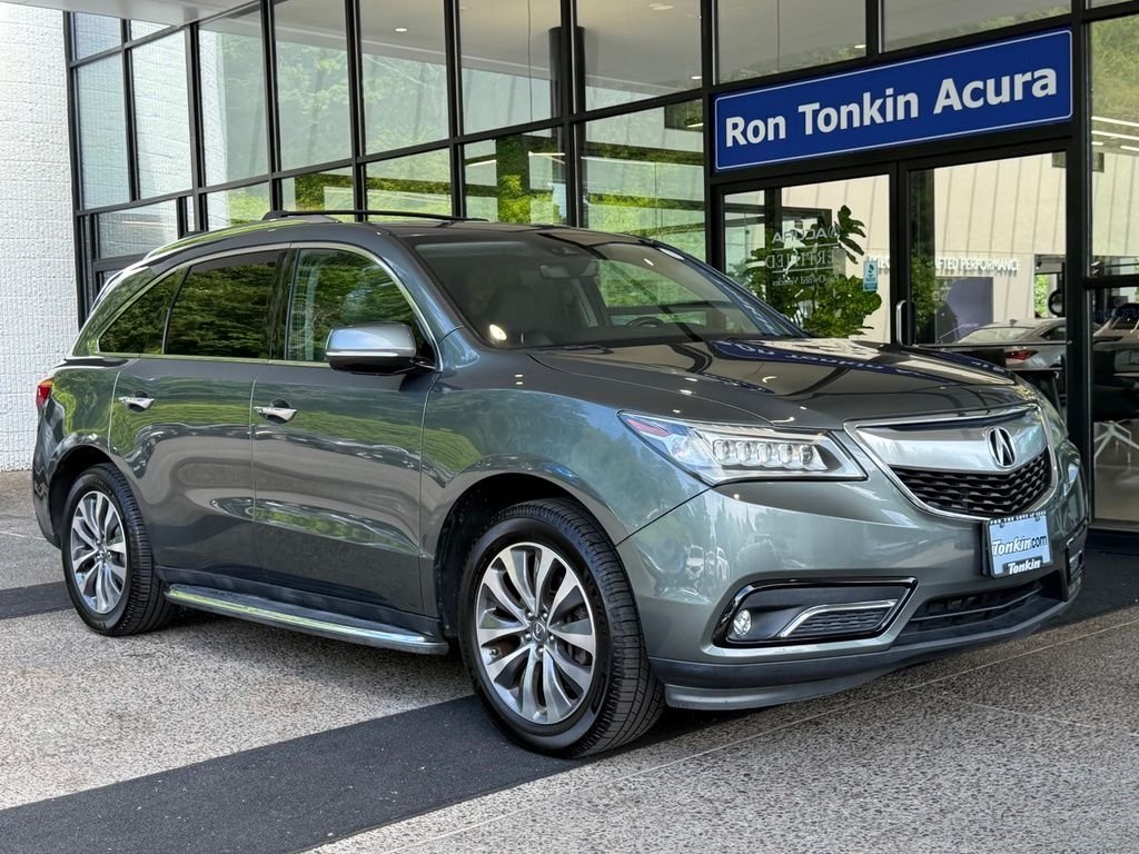 Used 2016 Forest Mist Metallic Acura 3.5L image 2