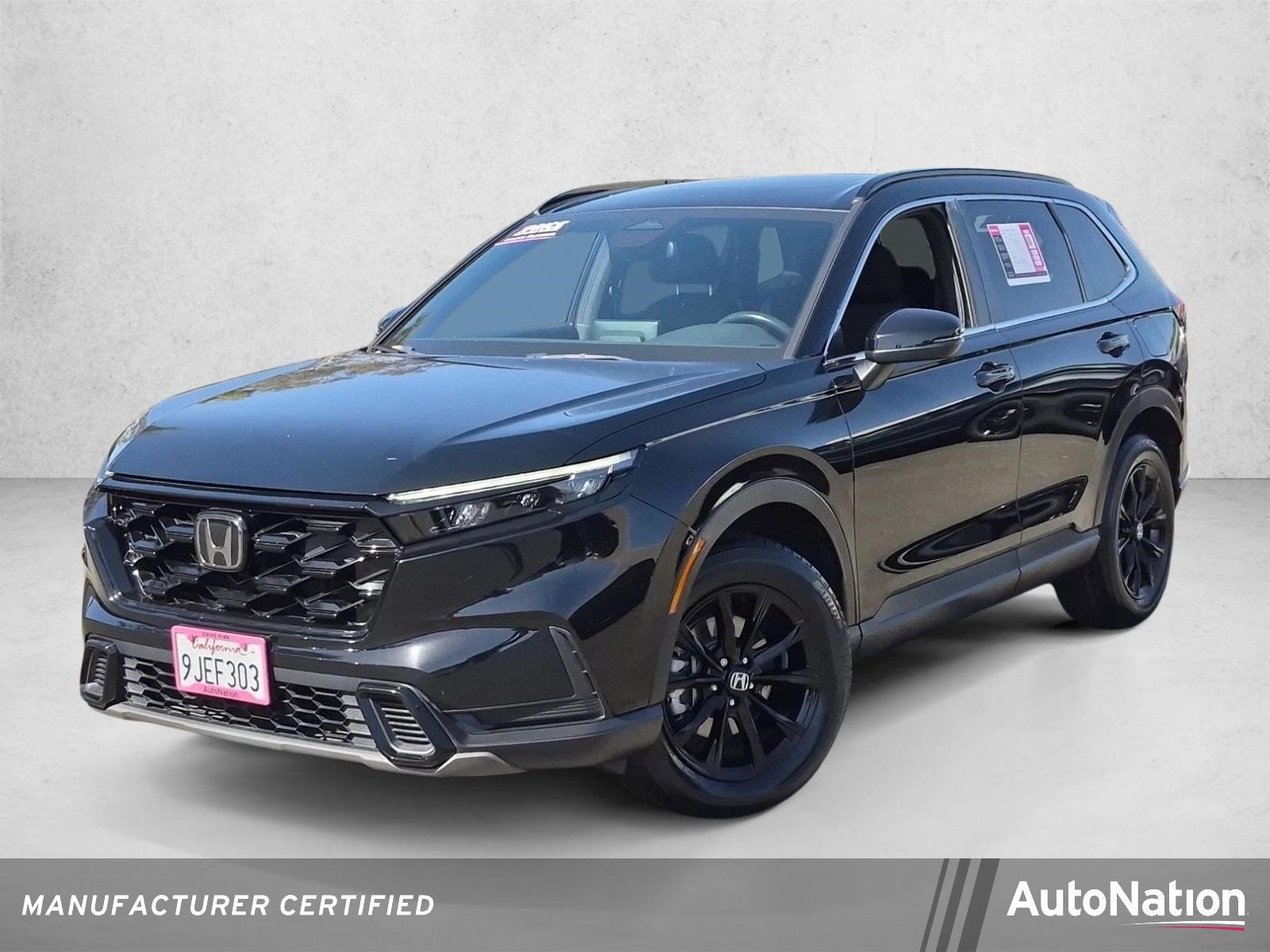 Used 2024 Crystal Black Pearl Honda Sport image 1