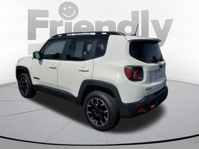 Used 2023 White Jeep Trailhawk image 3