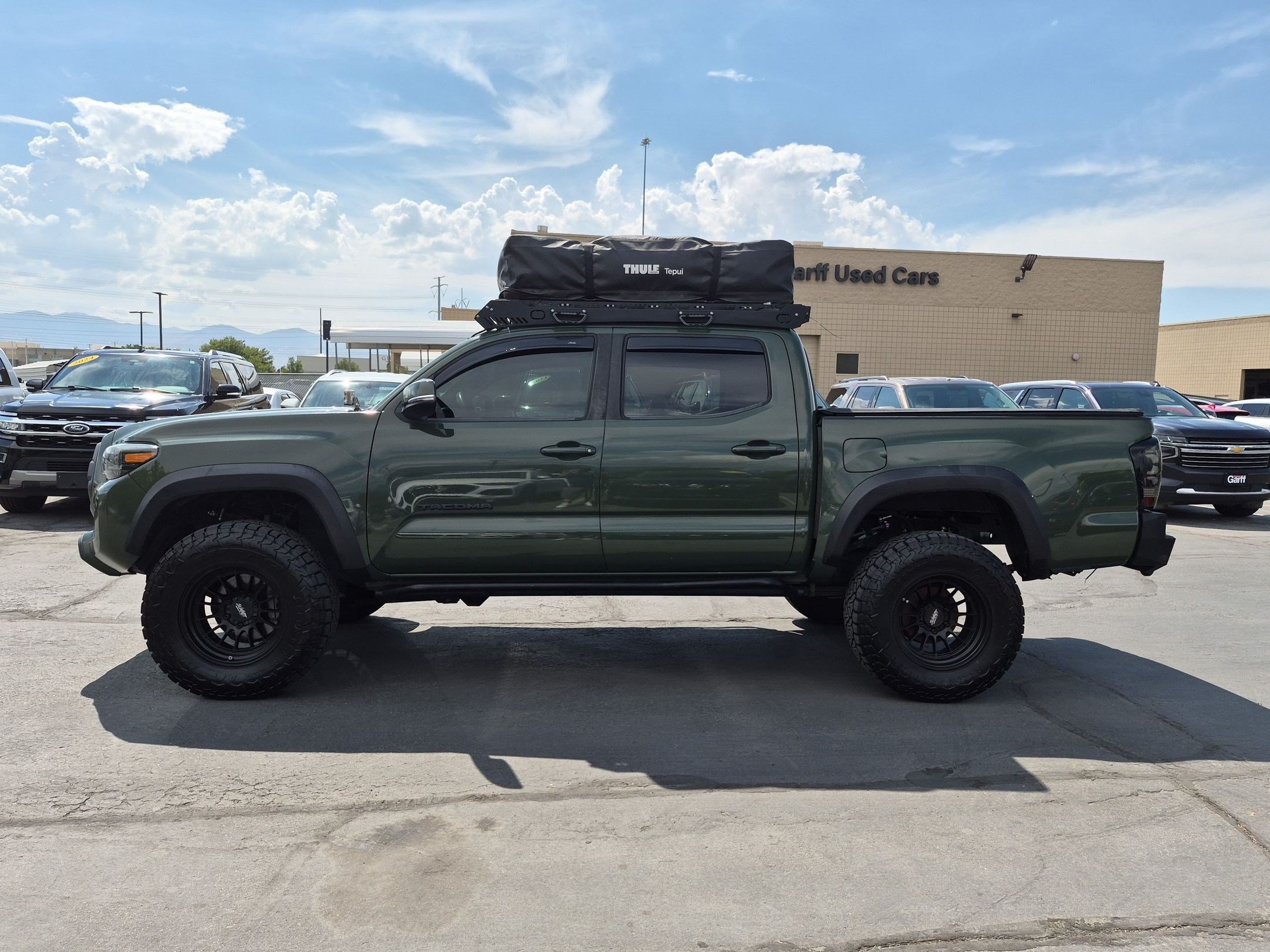 Used 2021 Army Green Toyota TRD Off Road image 8