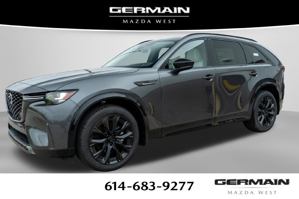 New 2026 Machine Gray Metallic Mazda 3.3 Turbo S Premium Sport AWD image 1