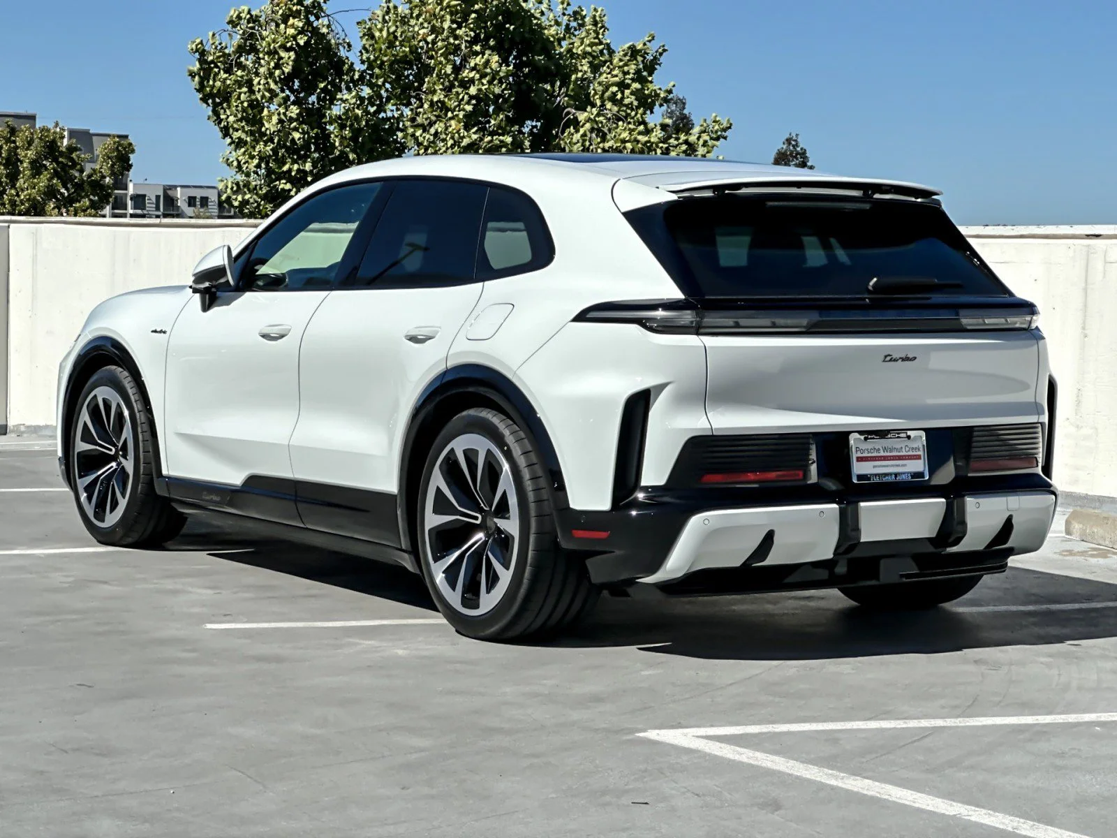 New 2026 White Porsche Turbo Electric image 3