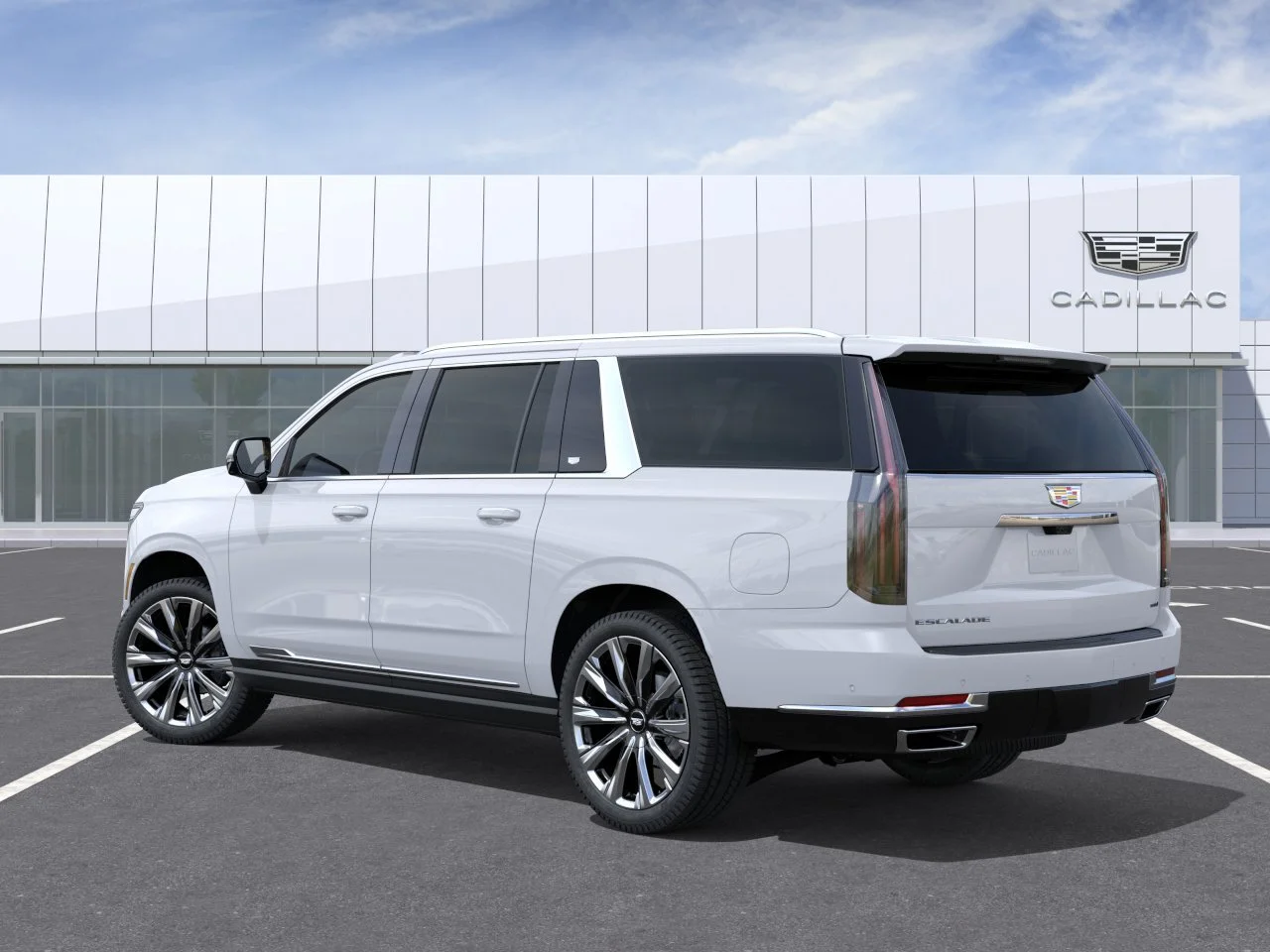 New 2026 Vibrant White Tricoat Cadillac Platinum Luxury image 3