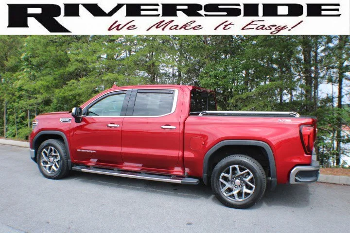 Certified Used 2023 Volcanic Red Tintcoat GMC SLT image 3