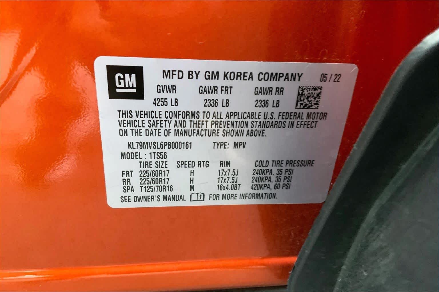Used 2023 Vivid Orange Metallic Chevrolet ACTIV image 90