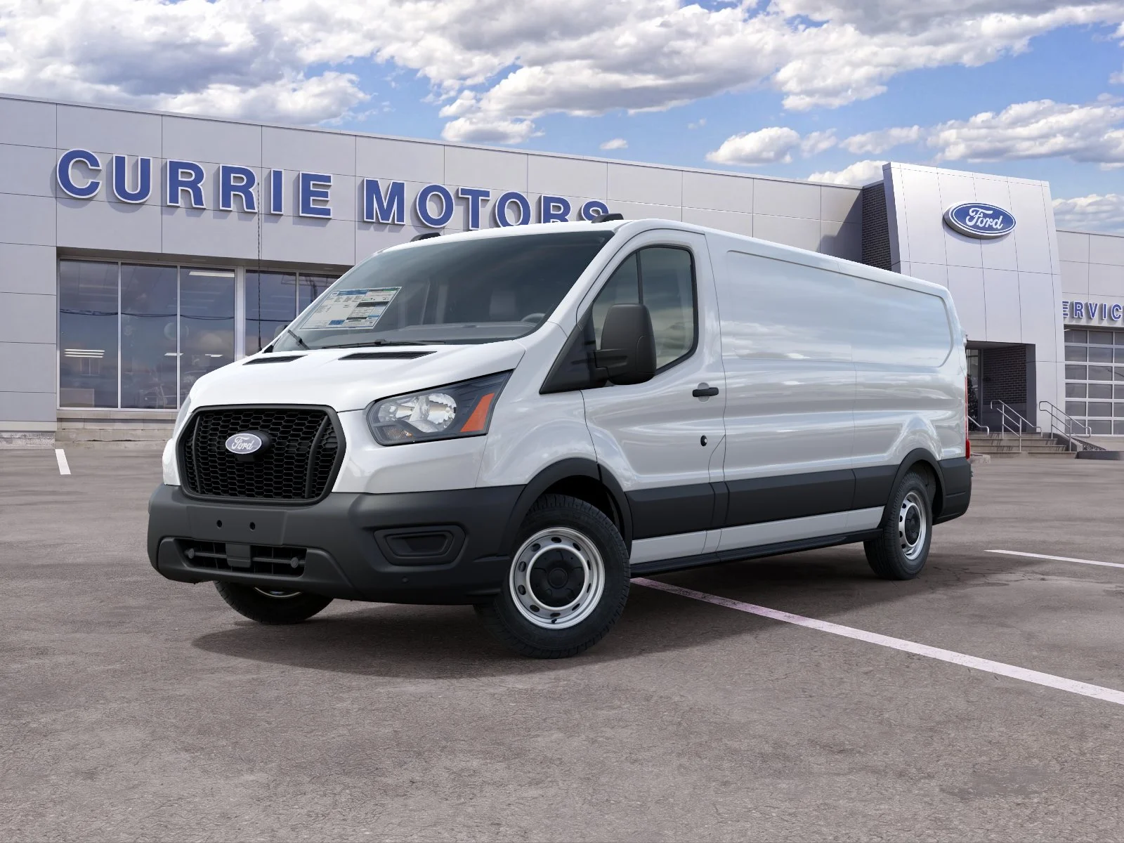 New 2027 Oxford White Ford Base image 2