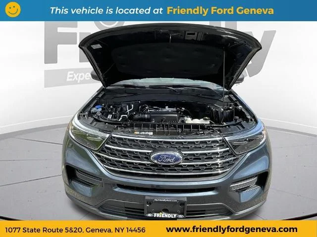 Used 2023 Stone Blue Metallic Ford XLT image 36