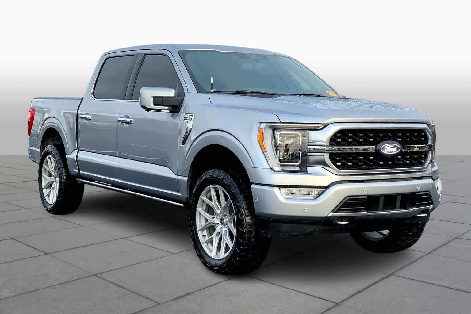 Used 2022 Iconic Silver Metallic Ford Platinum image 2