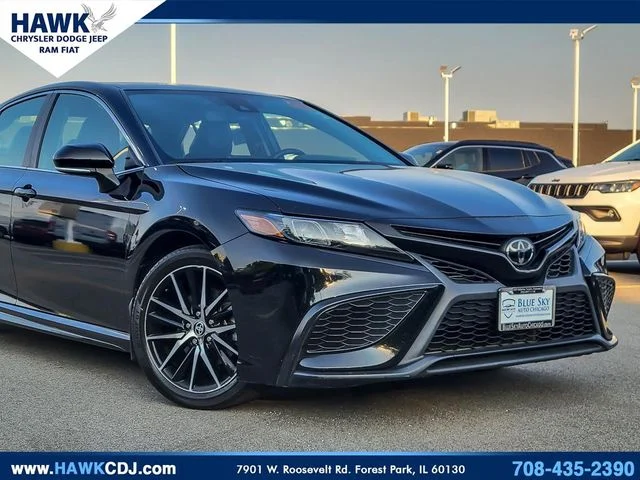 Used 2023 Black Toyota SE image 2