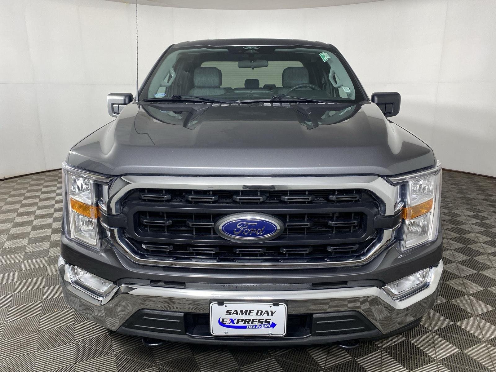 Used 2022 Carbonized Gray Ford XLT image 2