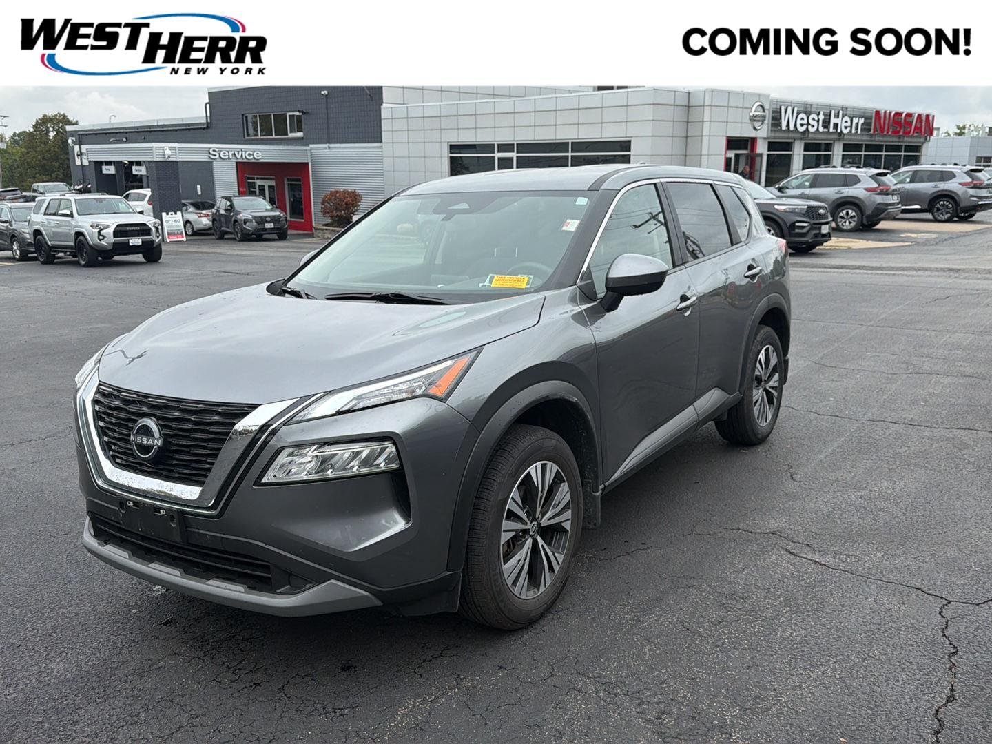 Used 2023 Gun Metallic Nissan SV image 1
