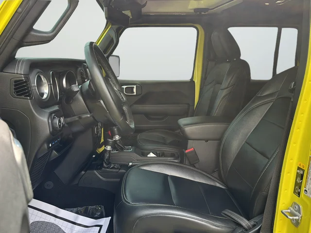 Used 2023 Yellow Jeep Sahara 4xe image 10