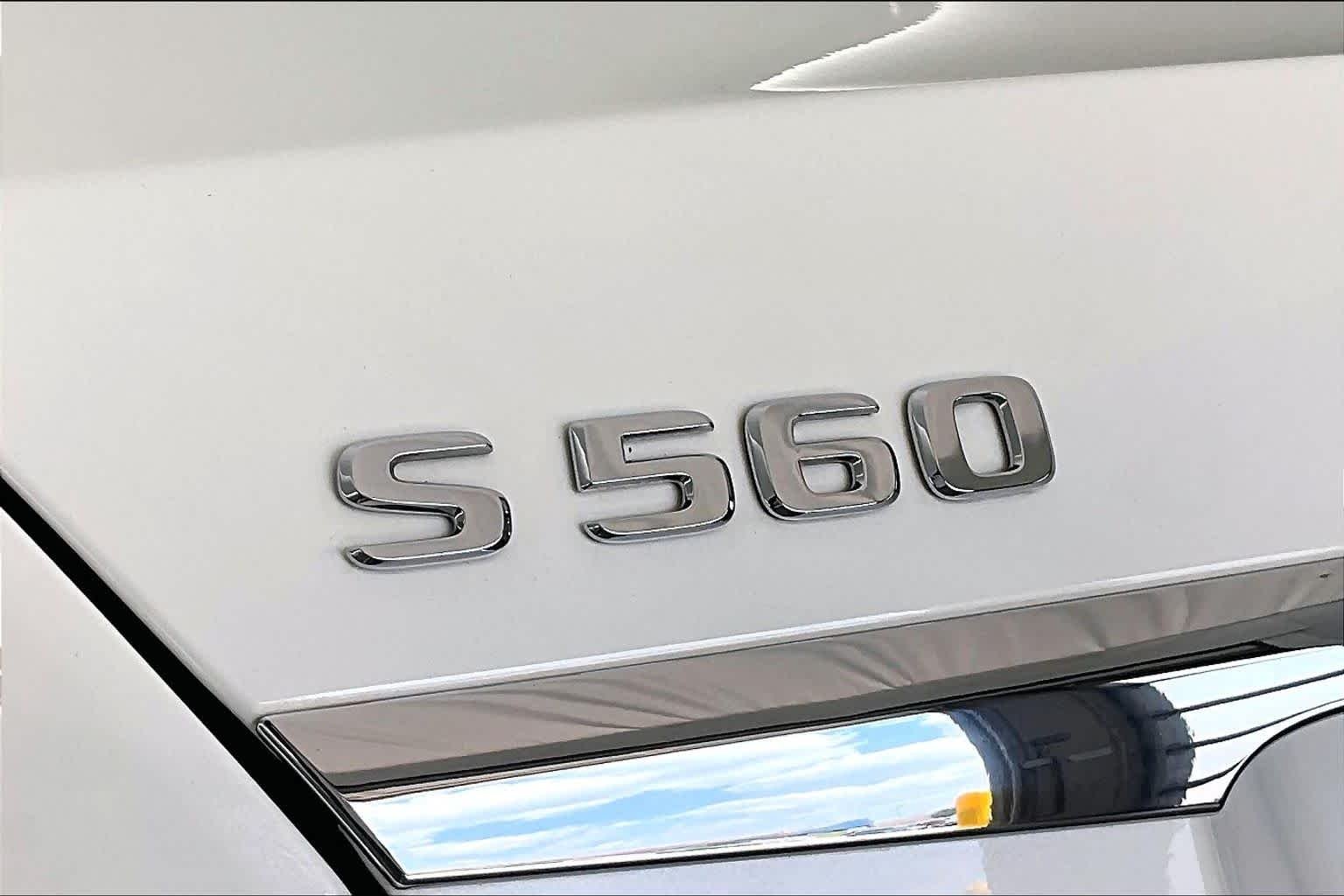 Used 2019 designo Diamond White Mercedes-Benz S 560 image 7