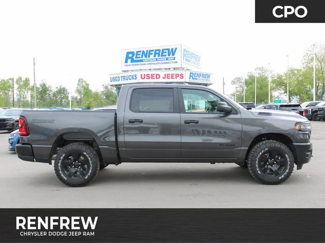 2026 RAM 1500 Warlock * No Accidents | Twin-Turbo | 420 HP  | Bedliner | Trailer Brake Control | Skid Plates