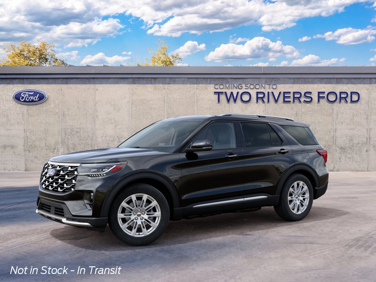 New 2027 Agate Black Metallic Ford Platinum™ image 1