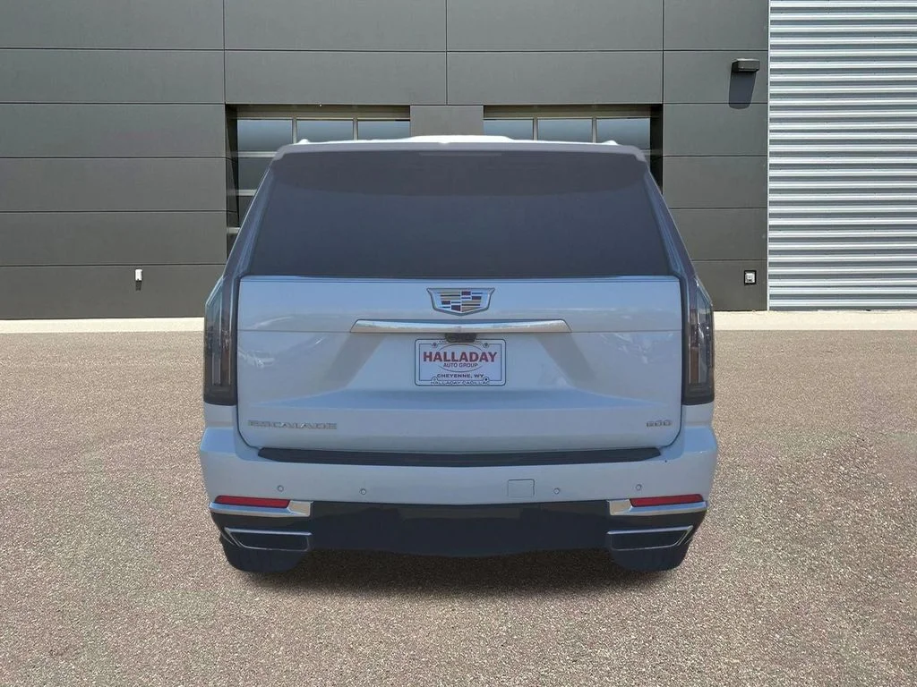 Used 2025 Crystal White Tricoat Cadillac 4WD Premium Luxury Platinum image 7