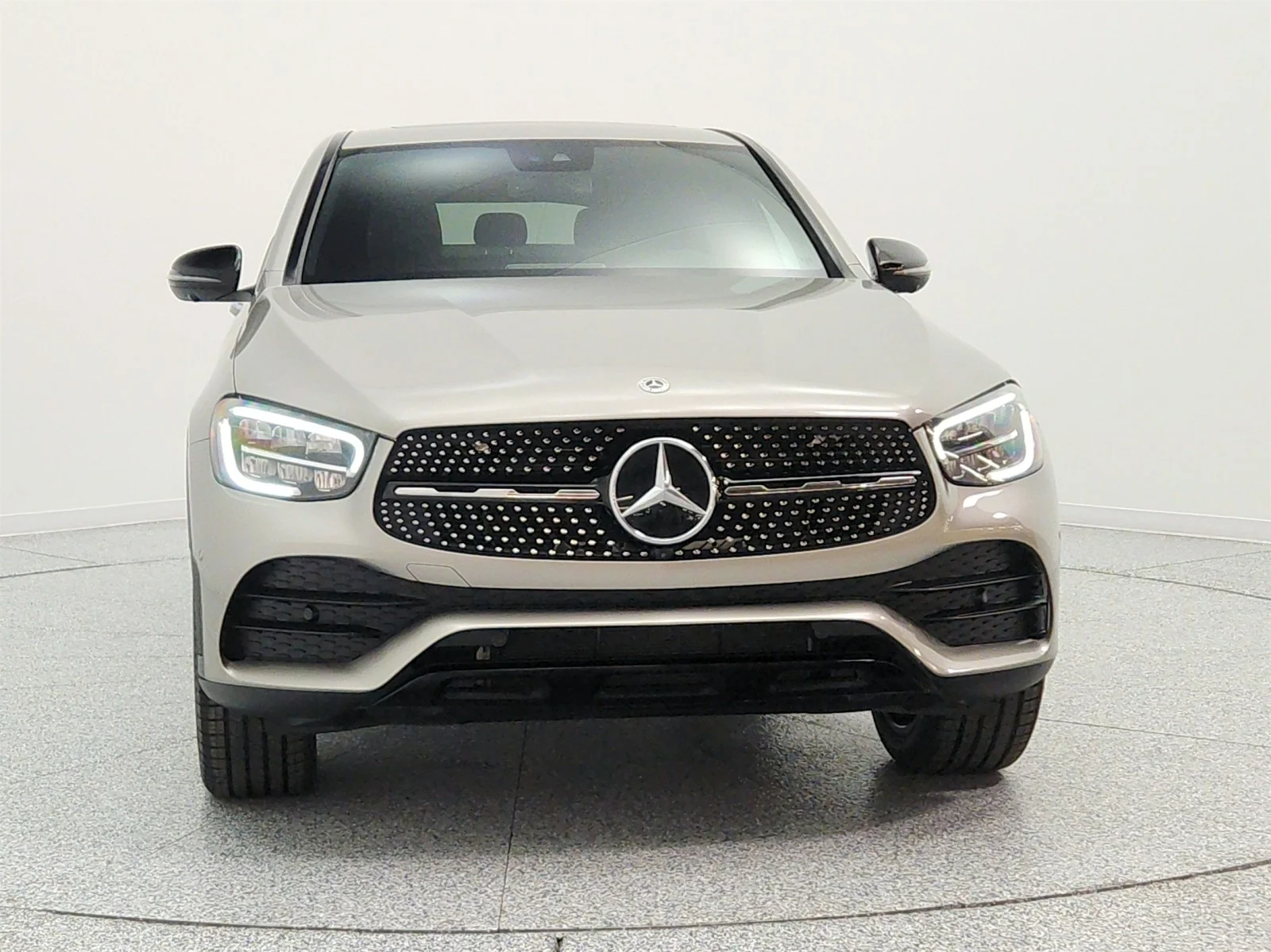 Used 2022 Mojave Silver Metallic Mercedes-Benz GLC 300 4MATIC® Coupe image 2