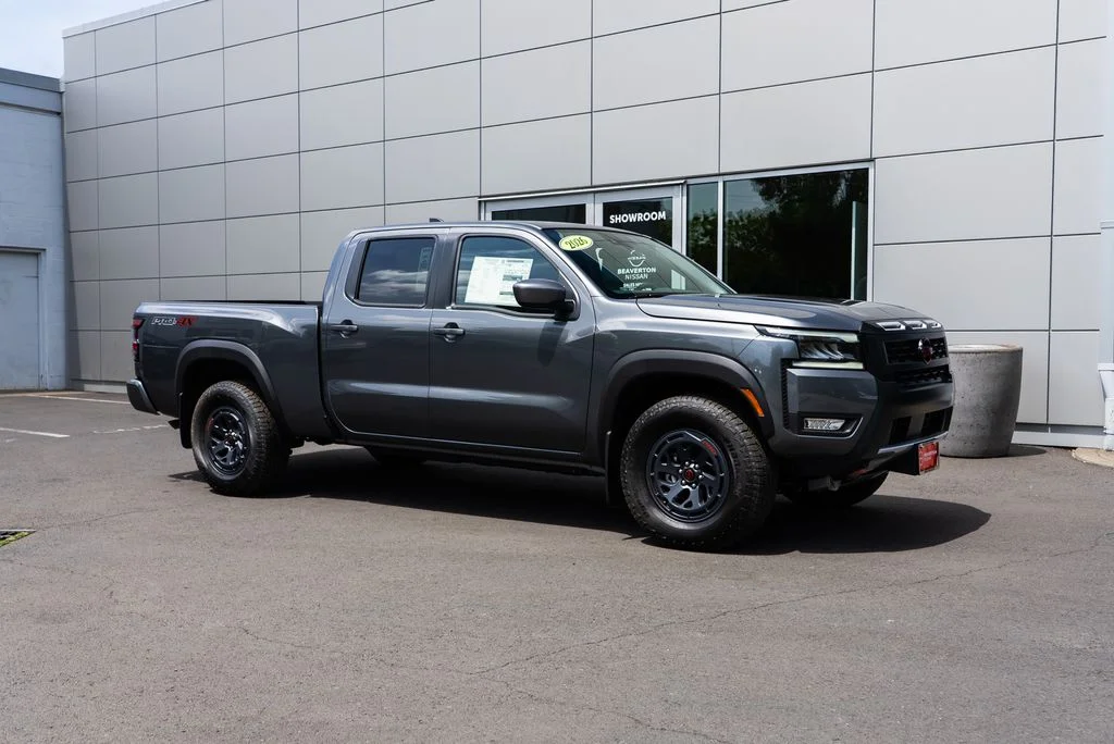 New 2026 Gun Metallic Nissan Crew Cab PRO-4X® Long Bed image 30