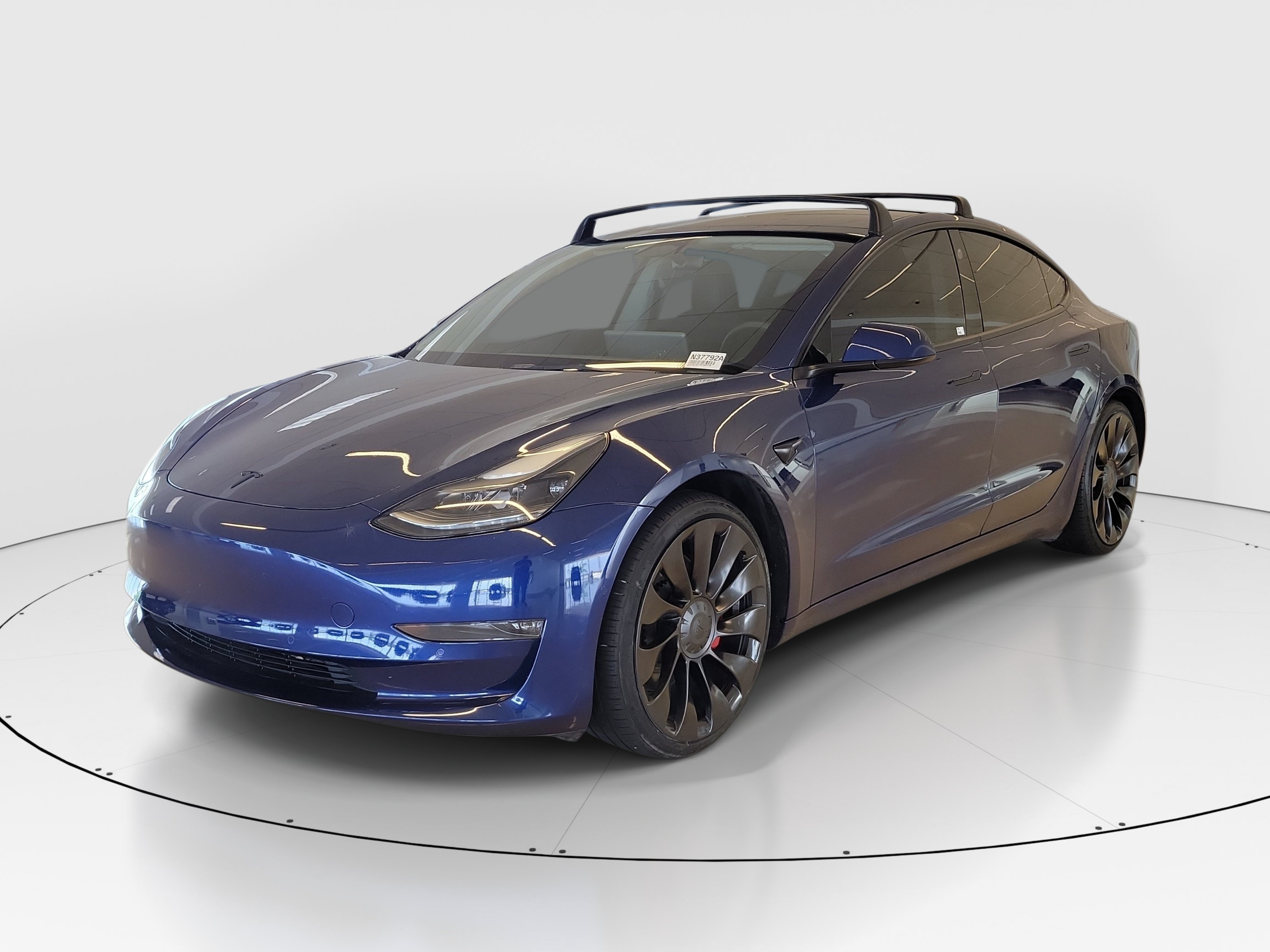 Used 2022 Deep Blue Metallic Tesla Performance image 5