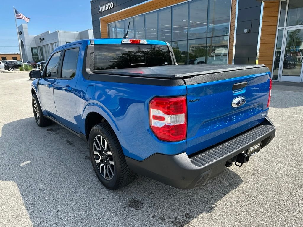 Used 2022 Blue Ford Lariat image 9