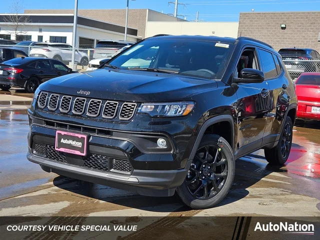 New 2026 Jeep Compass Latitude Altitude Four Wheel Drive Sport Utility