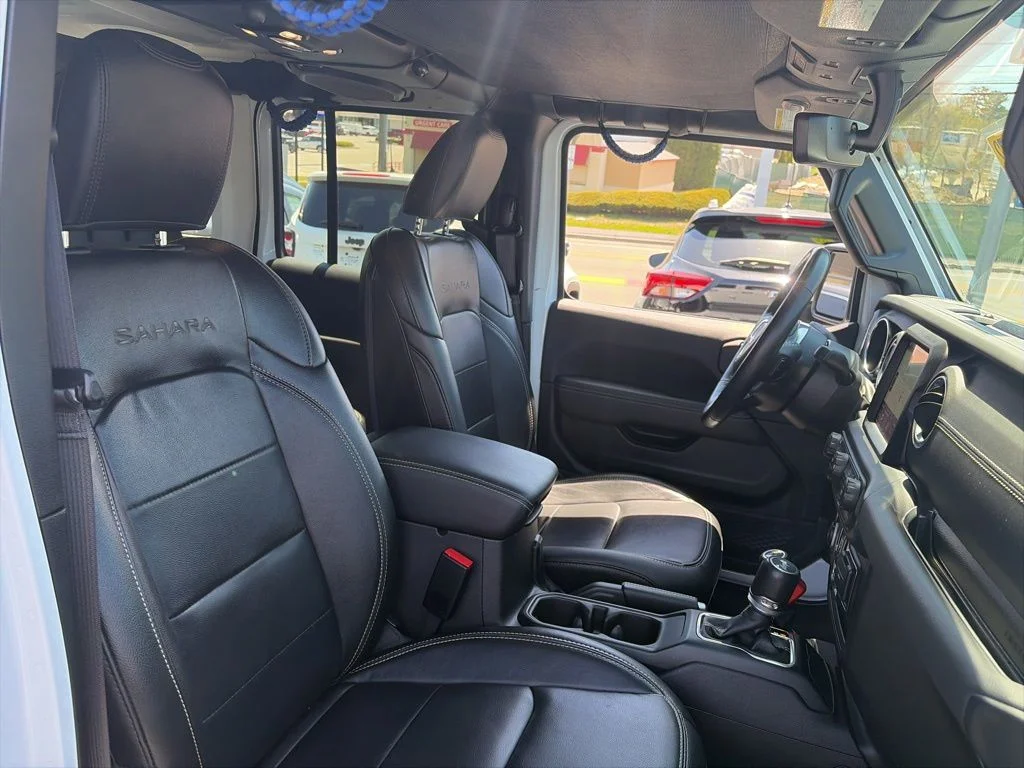 Used 2023 White Jeep Sahara 4xe image 18