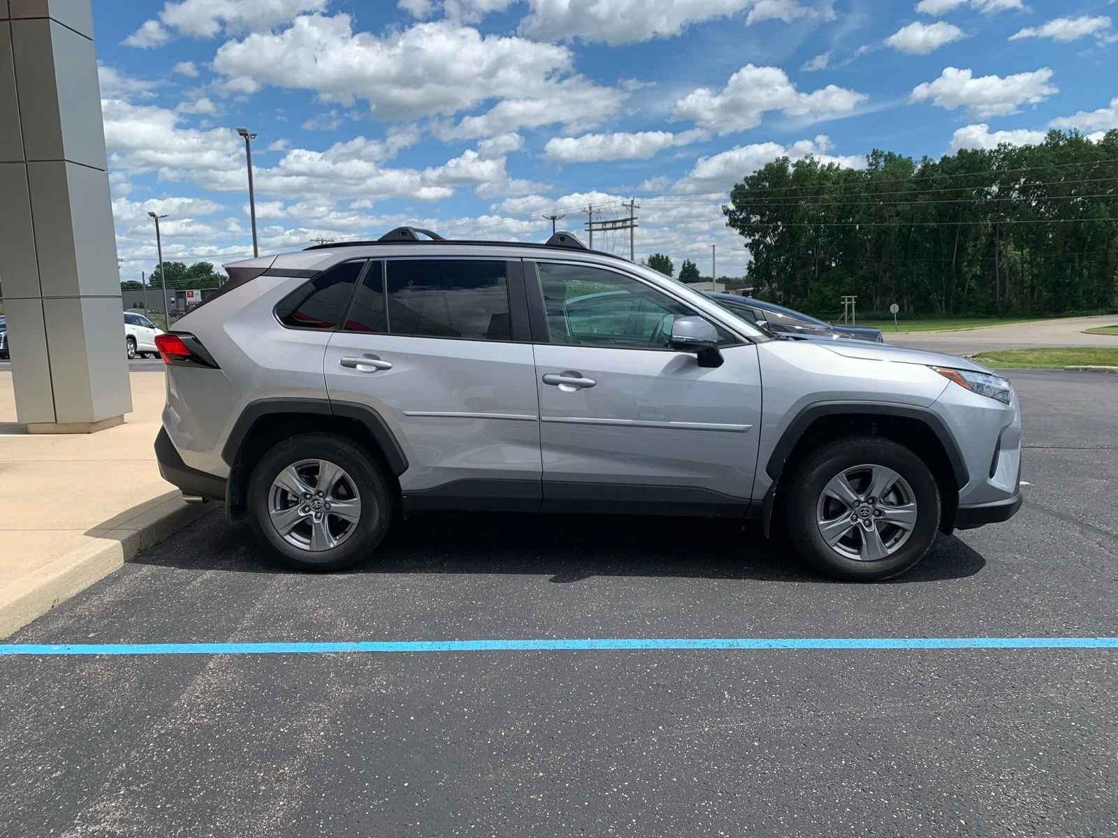 Used 2024 Silver Toyota XLE image 2