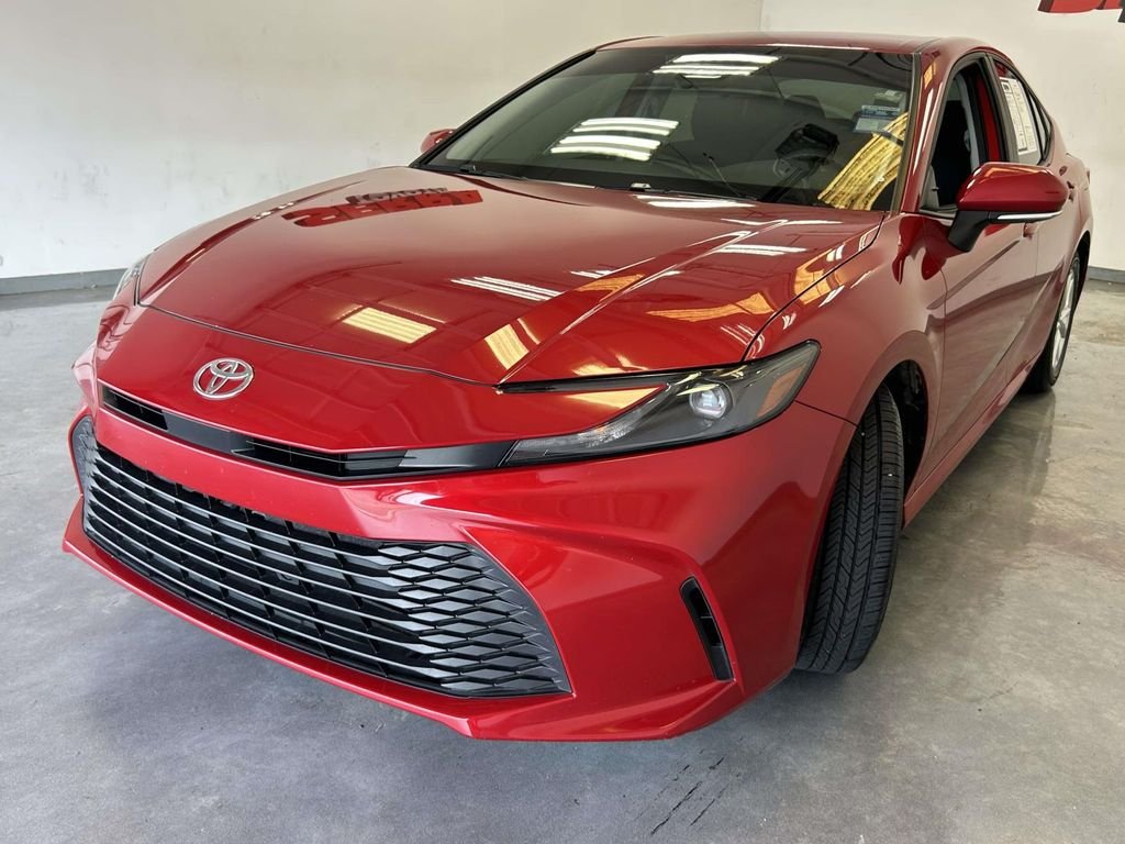 Used 2025 Red Toyota LE image 7
