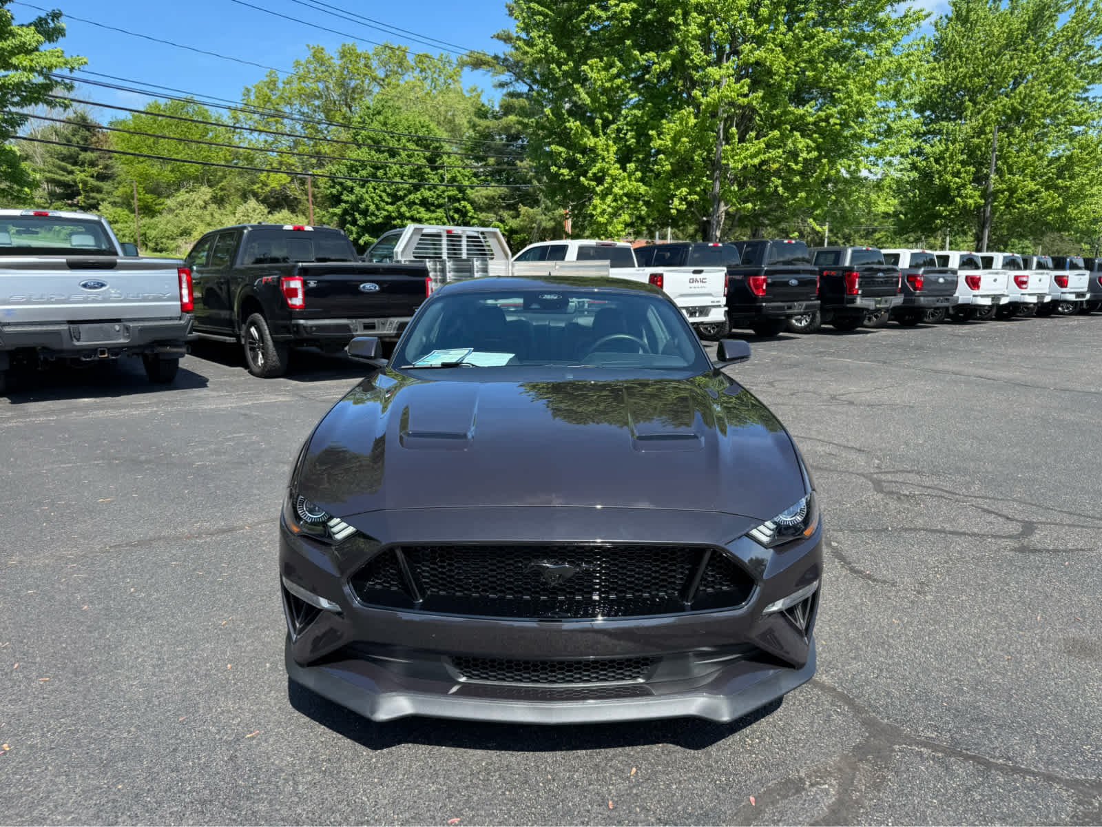 Certified Used 2022 Dark Matter Gray Metallic Ford GT Premium image 9
