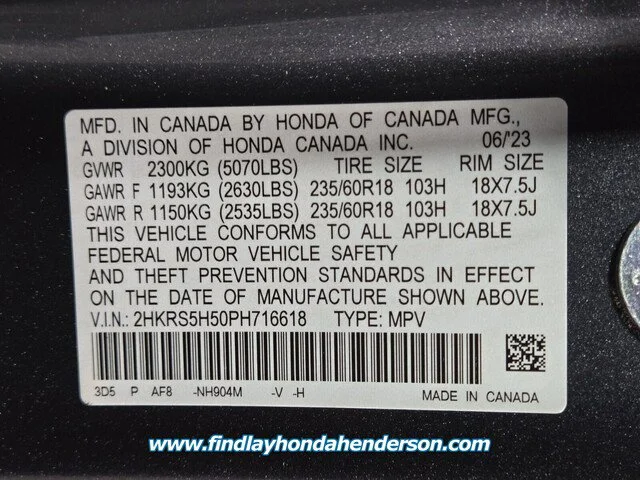 Certified Used 2023 Meteorite Gray Metallic Honda Sport image 47