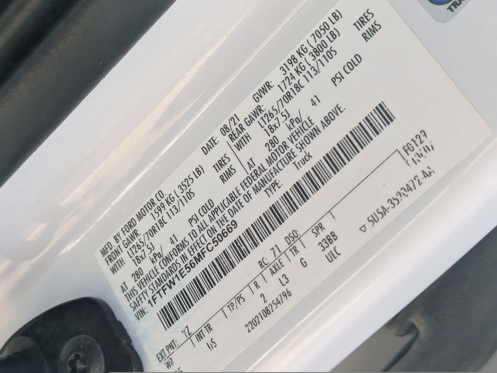 Used 2021 Oxford White Ford XLT image 37