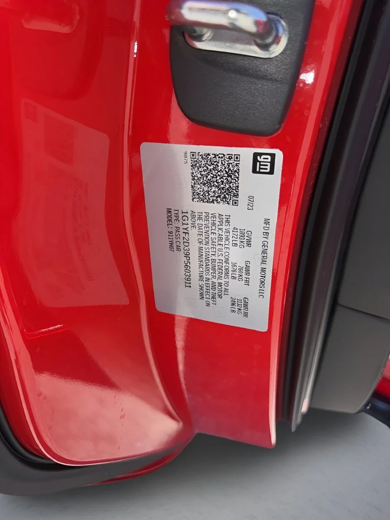 Used 2023 Torch Red Chevrolet 3LZ image 26
