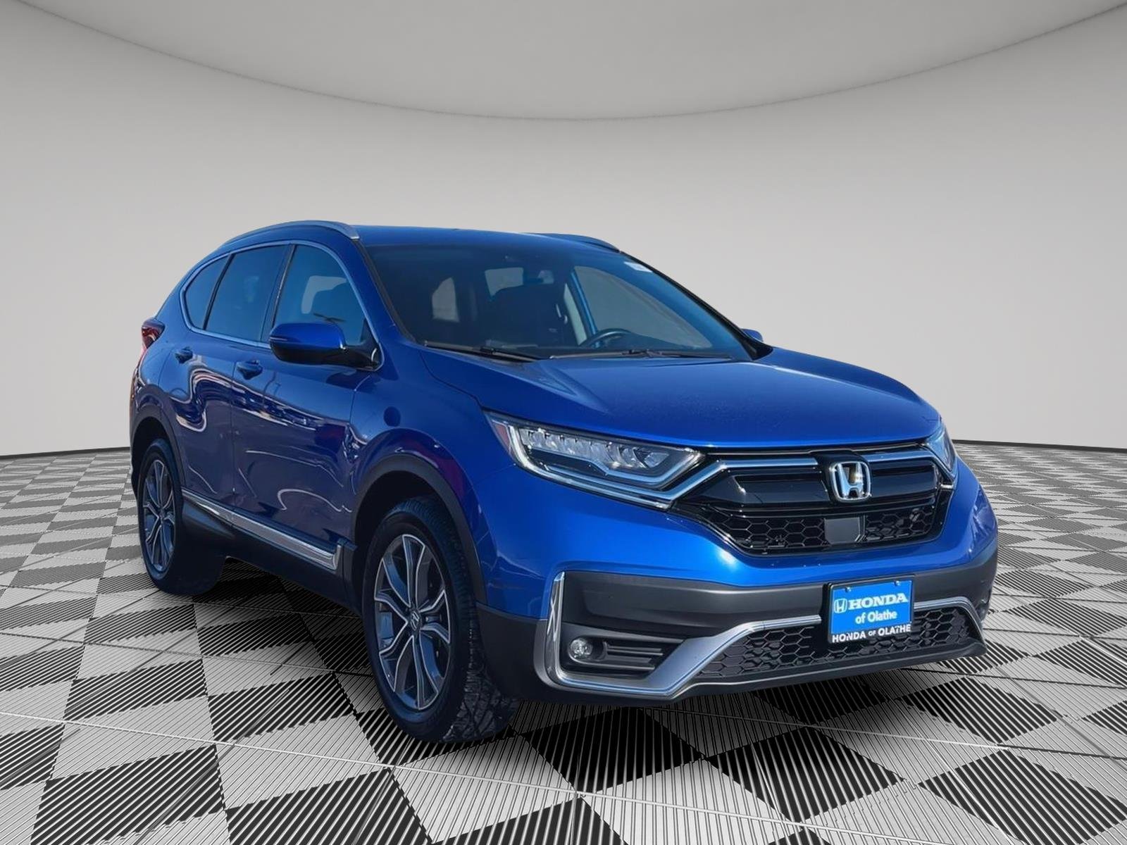 Certified 2021 Honda CR-V Touring with VIN 7FARW2H99ME014124 for sale in Kansas City