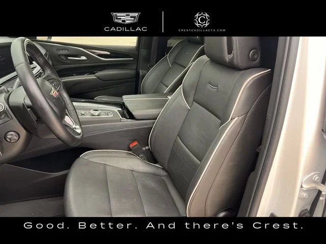 Used 2024 Crystal White Tricoat CADILLAC Sport image 26