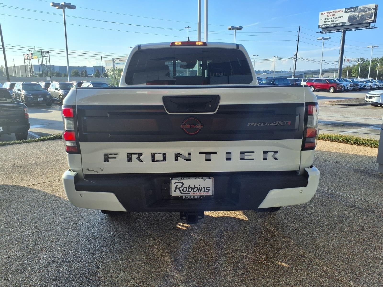2026 Nissan Frontier Crew Cab PRO-4X® R by Roush® White at Robbins Nissan