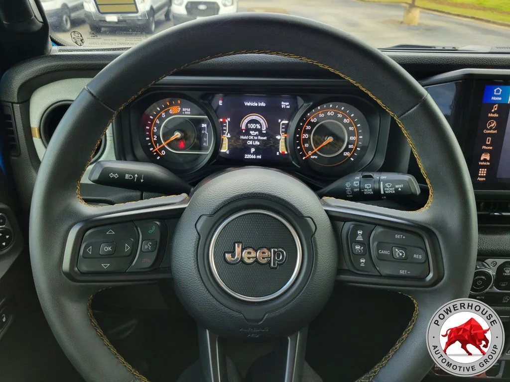 Used 2024 Blue Jeep Willys Wheeler image 31