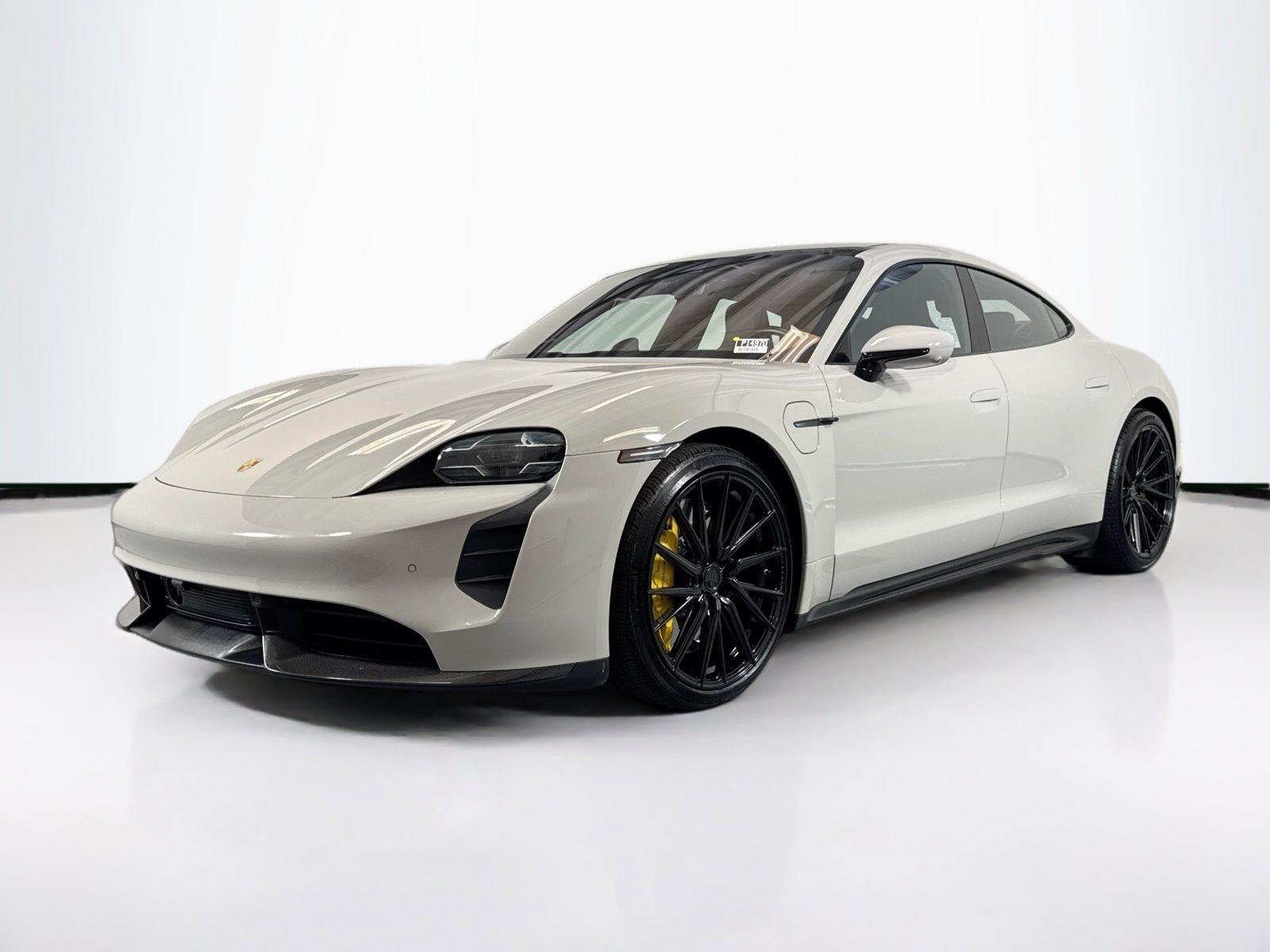 Used 2021 Chalk Porsche Turbo S image 1